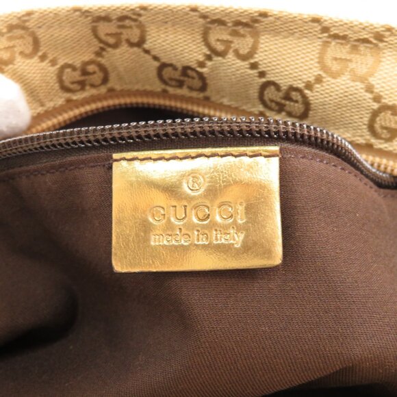Gucci GG Pattern Canvas Shoulder Bag - Picture 6 of 10